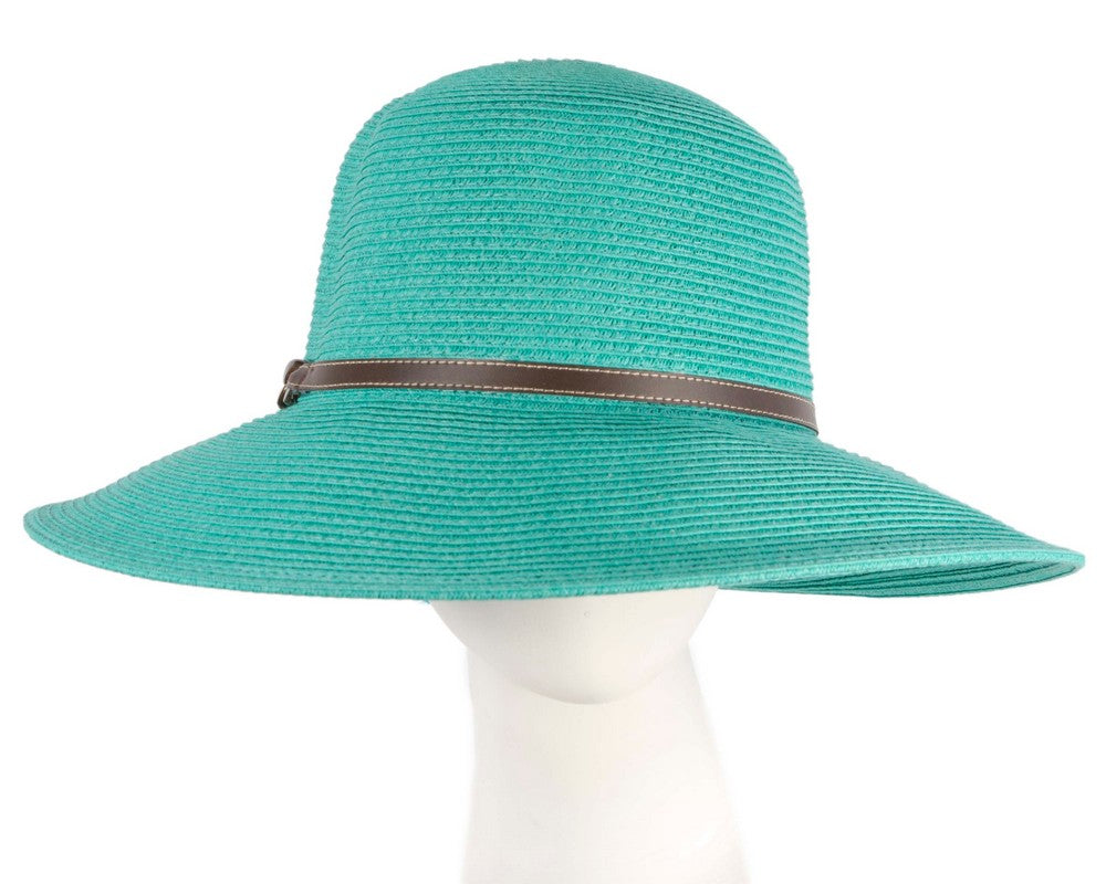 Aqua summer sun beach hat-0